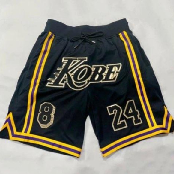 NBA shorts Kobe double numbers sz xl - Picture 2 of 3